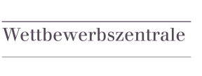 Logo Wettbewerbszentrale